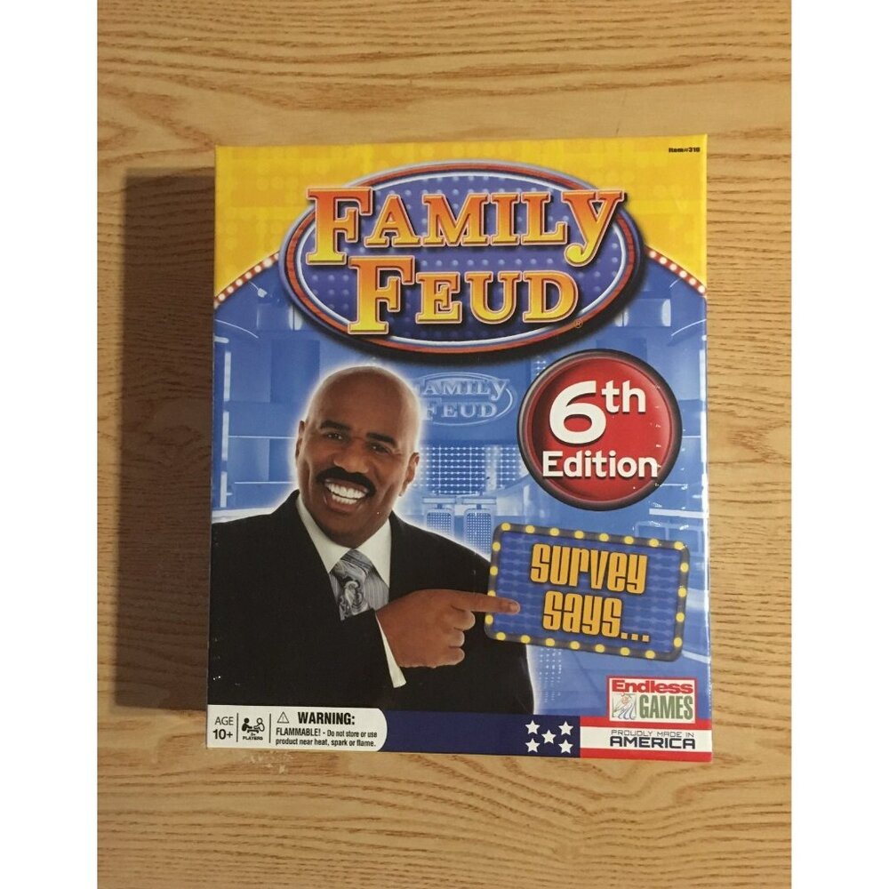 New Family Fued 6th Edition Board Game